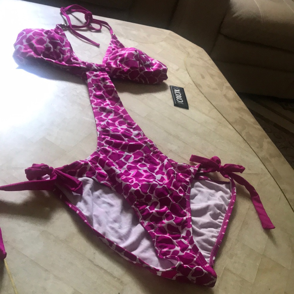 XOXO WOMEN’S SWIMWEAR 1 PCS SET PINK XL